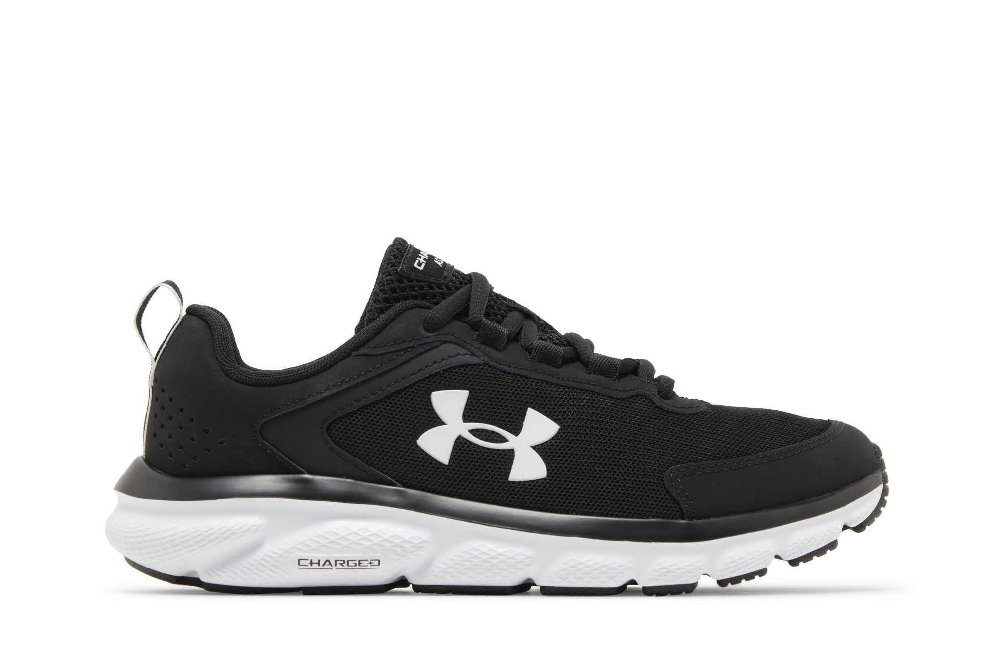 (Women)  Under Armour Charged Assert 9 'Black White'  3024591-001