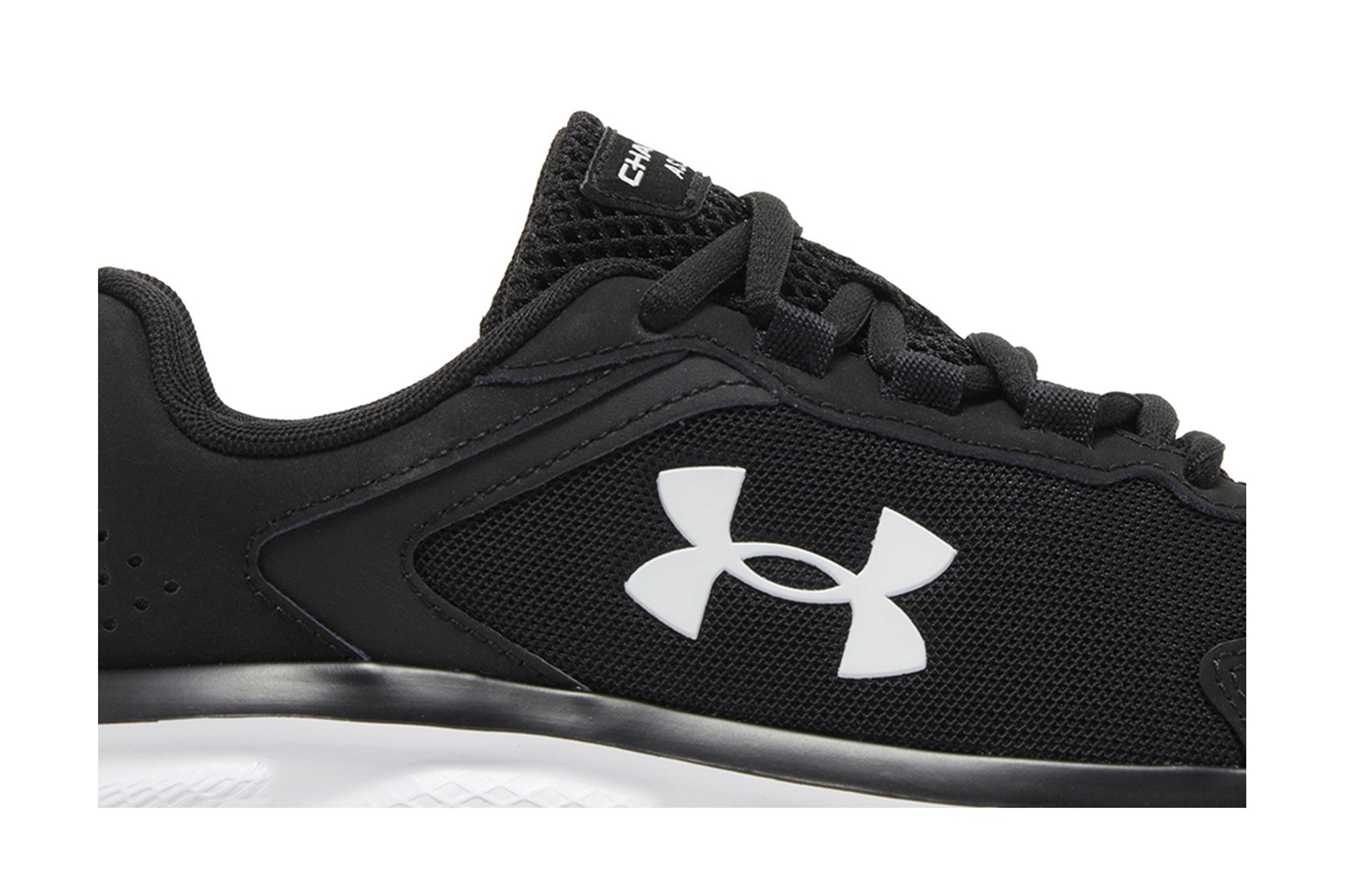 Order (W) Under Armour Charged Assert 9 ''Zwart Wit'' 3024591-001
