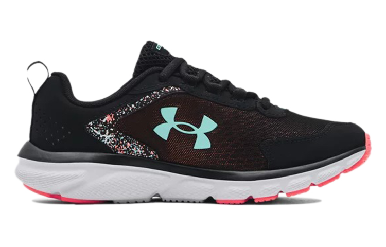 (W)  UA Charged Assert 9 'Paint Splatter - Black Tile Blue' 圖 2