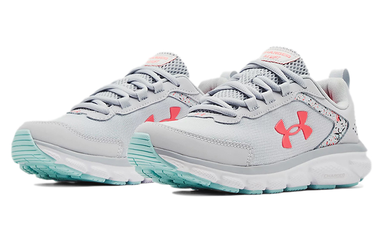 (W)  UA Charged Assert 9 'Paint Splatter - Halo Grey Pink' 圖 3