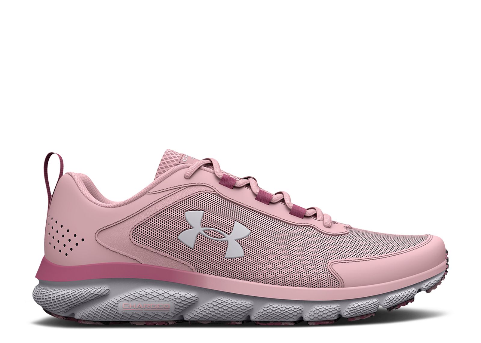 (Women) Under Armour Charged Assert 9 Wide 'Marble - Prime Pink' 3025951-600