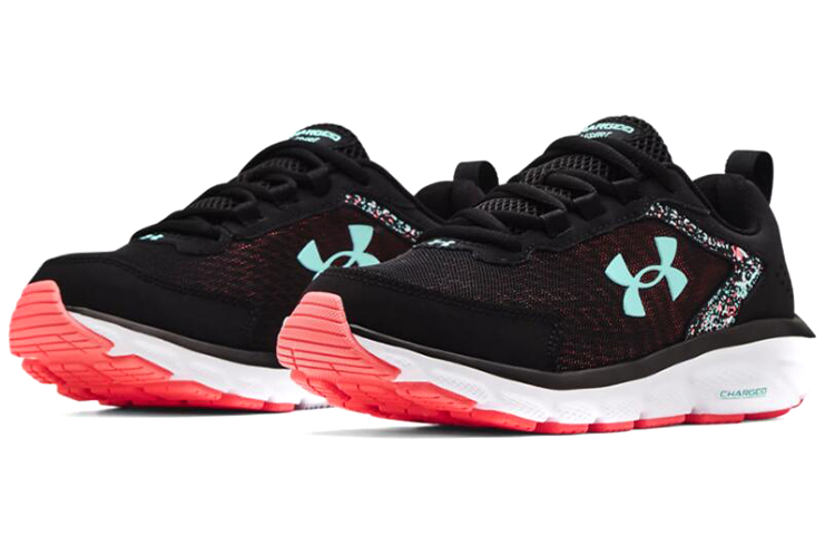 (W)  UA Charged Assert 9 Wide 'Paint Splatter - Black Tile Blue' 圖 3