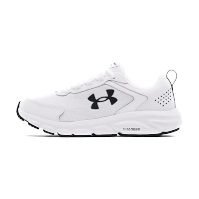 (W) UA Charged Assert 9 Wide 'White Black'