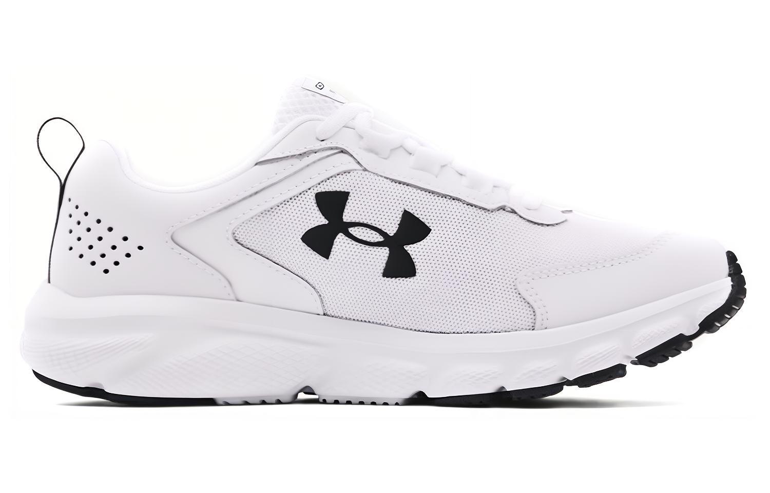 Order (W) Under Armour Charged Assert 9 Wide ''Blanc Noir'' 3024862-100