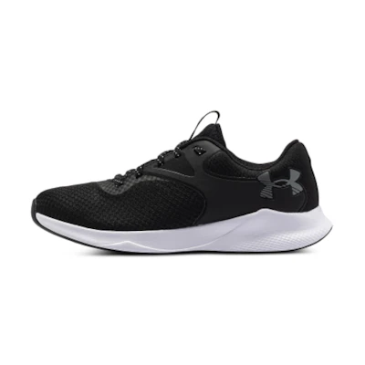 (W) UA Charged Aurora 2 'Black Metallic Warm Silver'