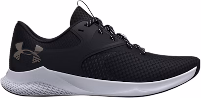 (Women) Under Armour Charged Aurora 2 'Black Metallic Warm Silver' 3025060-001 (Women) Under Armour Charged Aurora 2 'Black Metallic Warm Silver' 3025060-001