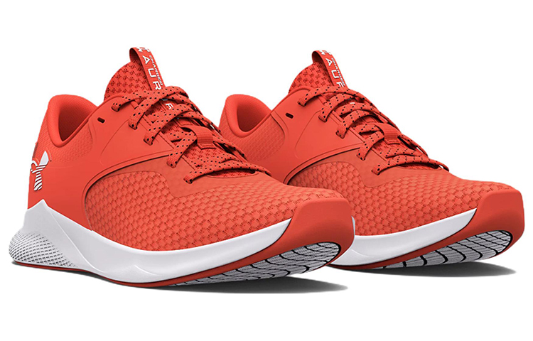 Lookbook (W) Under Armour Charged Aurora 2 ''Electric Tangerine'' Dames Sneakers 3025060-602