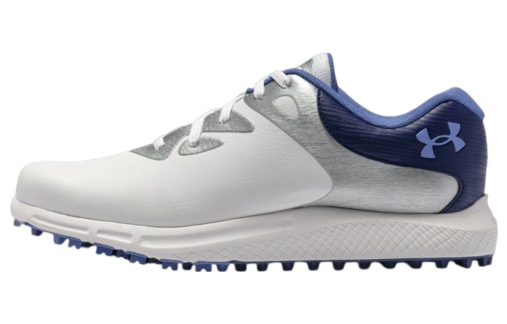 (Women)  Under Armour Charged Breathe 2 Spikeless Golf 'White Purple'  3026403-100