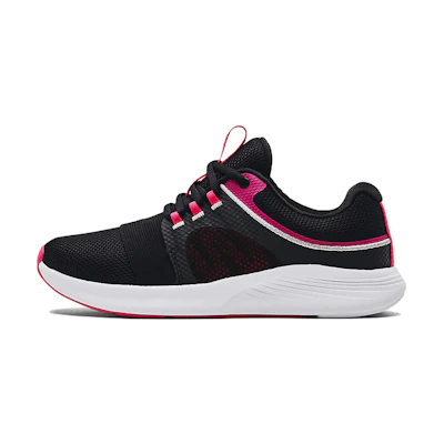 (W) UA Charged Breathe Bliss 'Black Electro Pink'