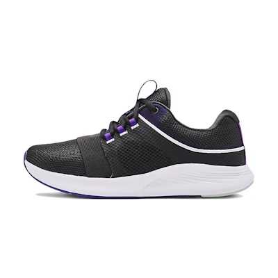 (W) UA Charged Breathe Bliss 'Jet Grey Grape'
