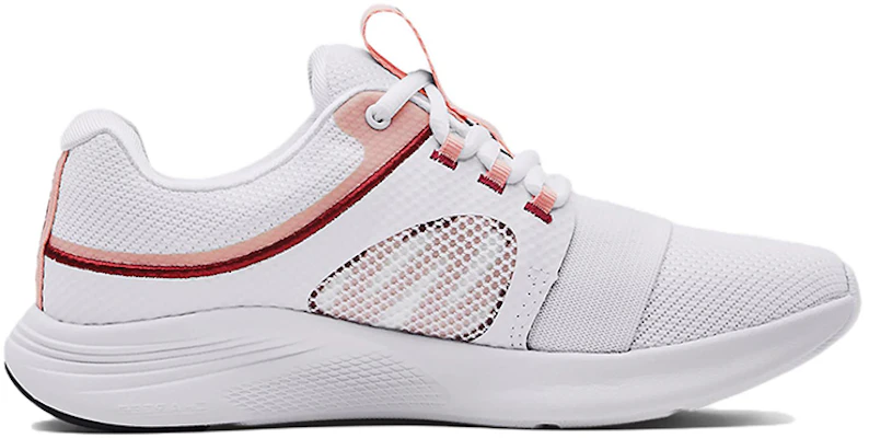 (W) Under Armour Charged Breathe Bliss ''Weiß Retro Rosa'' 3024148-102 Order (W) Under Armour Charged Breathe Bliss ''Weiß Retro Rosa'' 3024148-102
