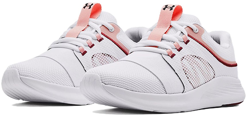 (Women) Under Armour Charged Breathe Bliss 'White Retro Pink' 3024148-102 Lookbook (Women) Under Armour Charged Breathe Bliss 'White Retro Pink' 3024148-102