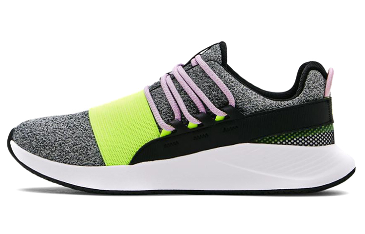 (Women)  Under Armour Charged Breathe Lace 'Black Violet Green'  3024801-001