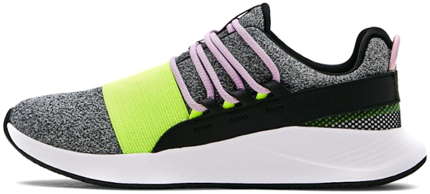 (W) Under Armour Charged Breathe Lace 'Hitam Ungu Hijau' 3024801-001 Buy (W) Under Armour Charged Breathe Lace 'Hitam Ungu Hijau' 3024801-001