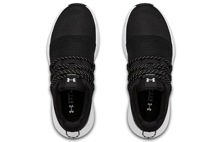 Shop (W) Under Armour Charged Breathe Lace 'Hitam Putih' 3022584-001