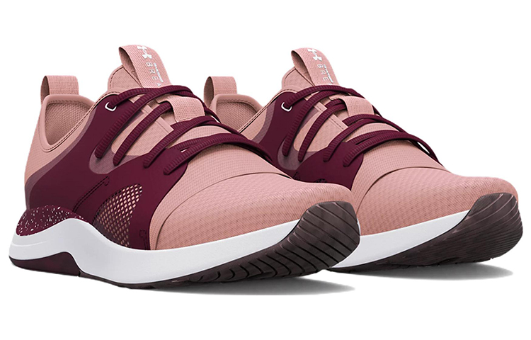 Lookbook (W) Under Armour Charged Breathe Lace TR ''Rosa Retro Fiori Selvatici Puntinato'' 3025058-600