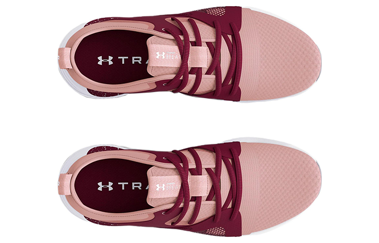 Shop (W) Under Armour Charged Breathe Lace TR ''Rosa Retro Fiori Selvatici Puntinato'' 3025058-600