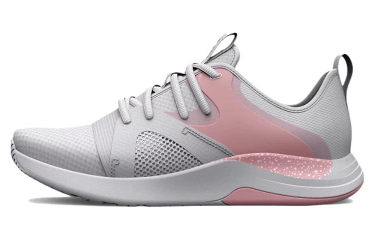 (Women)  Under Armour Charged Breathe Lace TR 'White Prime Pink'  3025058-105