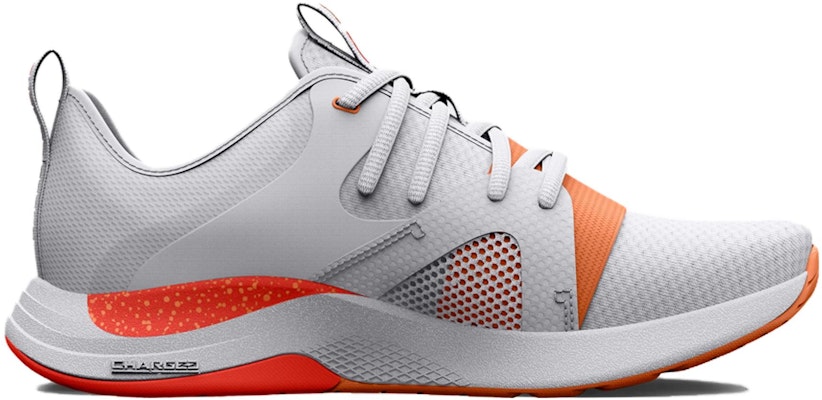 (Women) Under Armour Charged Breathe Lace TR 'White Orange Tropic' 3025058-108 Order (Women) Under Armour Charged Breathe Lace TR 'White Orange Tropic' 3025058-108