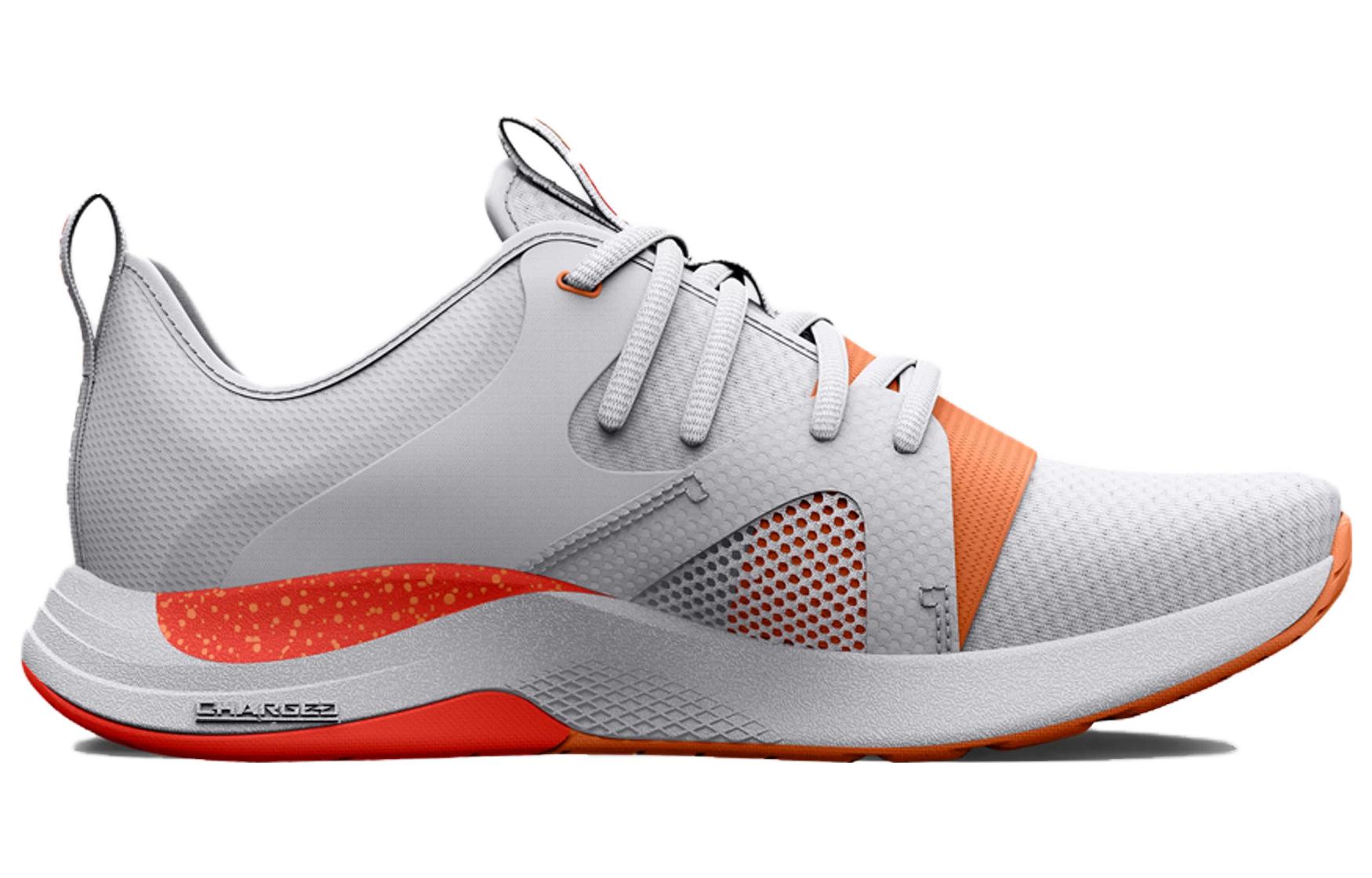 Order (W) Under Armour Charged Breathe Lace TR 'Blanco Naranja Tropic' 3025058-108