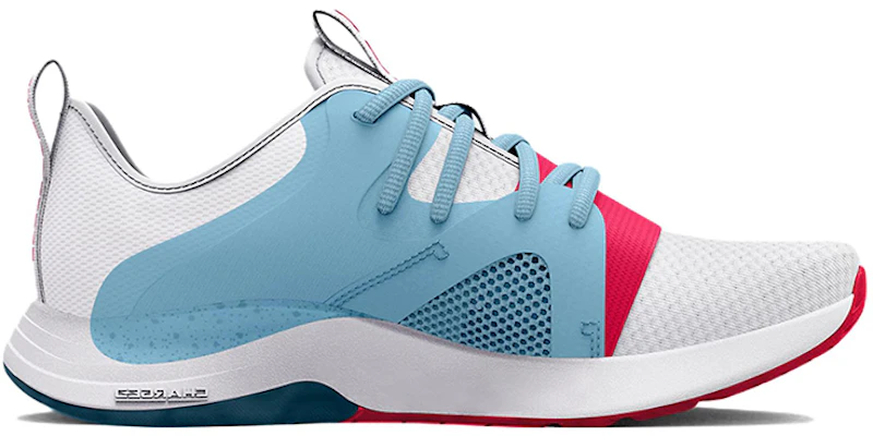 (W) Under Armour Charged Breathe Lace TR 'Putih Opal Biru' 3025058-103 Order (W) Under Armour Charged Breathe Lace TR 'Putih Opal Biru' 3025058-103