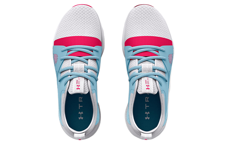 Shop (W) Under Armour Charged Breathe Lace TR 'Putih Opal Biru' 3025058-103