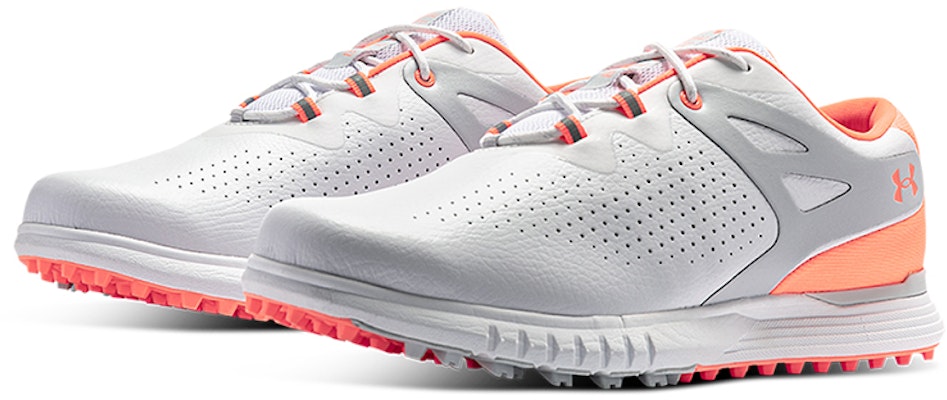 (Women) Under Armour Charged Breathe Spikeless 'White Halo Grey' 3023733-101 Lookbook (Women) Under Armour Charged Breathe Spikeless 'White Halo Grey' 3023733-101