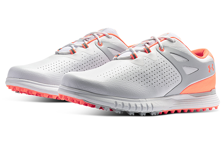 Lookbook (W) Under Armour Charged Breathe Spikeless ''Weiß Halo Grau'' Golfschuhe 3023733-101
