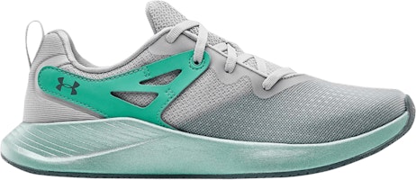 (Women) Under Armour Charged Breathe TR 2 'Halo Grey Radial Turquoise' 3022617-101 (Women) Under Armour Charged Breathe TR 2 'Halo Grey Radial Turquoise' 3022617-101