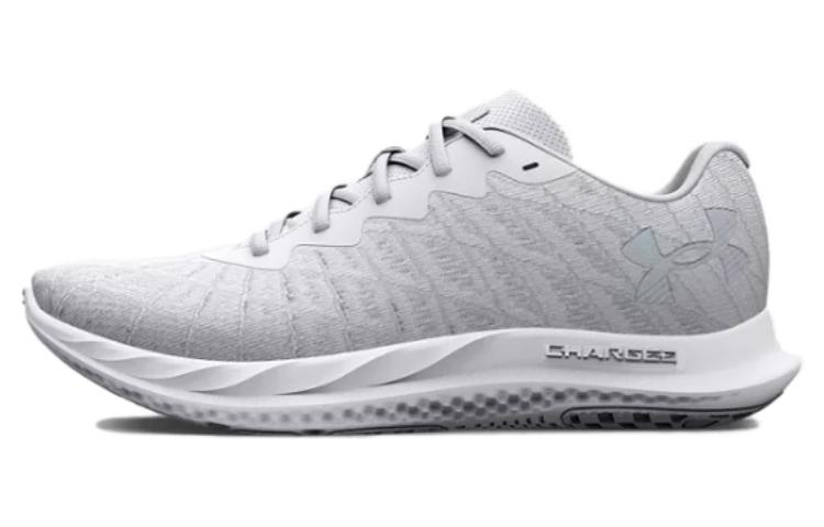 (Women)  Under Armour Charged Breeze 2 'White Halo Grey'  3026142-100