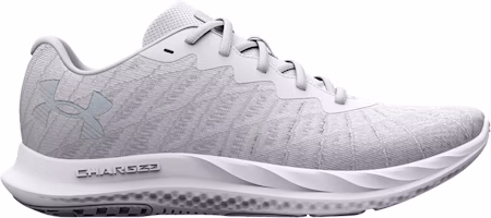 (Women) Under Armour Charged Breeze 2 'White Halo Grey' 3026142-100 (Women) Under Armour Charged Breeze 2 'White Halo Grey' 3026142-100