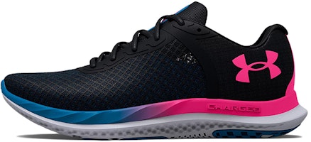 (Women) Under Armour Charged Breeze 'Black Electro Pink' 3025130-002 (Women) Under Armour Charged Breeze 'Black Electro Pink' 3025130-002