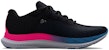 (W) Under Armour Charged Breeze 'Hitam Elektro Merah Jambu' 3025130-002