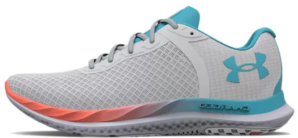 (Women) Under Armour Charged Breeze 'Halo Grey Fresco Blue' 3025130-101 (Women) Under Armour Charged Breeze 'Halo Grey Fresco Blue' 3025130-101