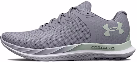 (Women) Under Armour Charged Breeze 'Mod Grey White' 3025130-103 (Women) Under Armour Charged Breeze 'Mod Grey White' 3025130-103