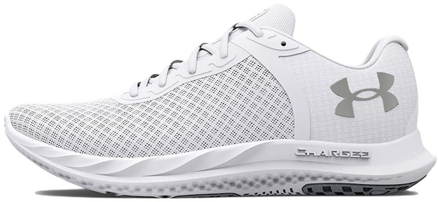 (Women)  Under Armour Charged Breeze 'White Metallic Silver'  3025130-100 Buy (Women)  Under Armour Charged Breeze 'White Metallic Silver'  3025130-100