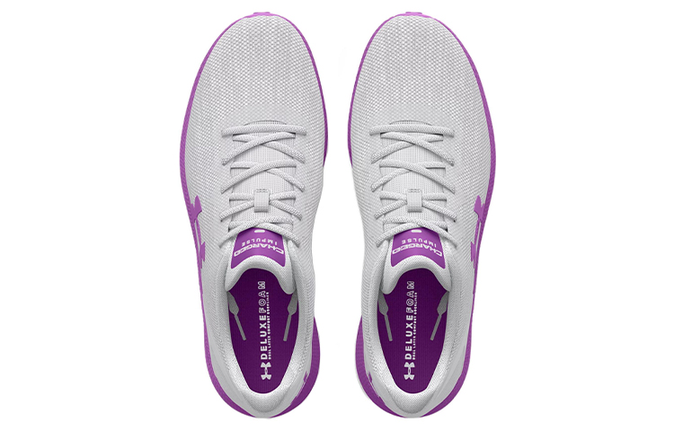 Shop (W) 安德玛Charged Impulse 2 Knit“灰色巨型洋红” 3024886-104