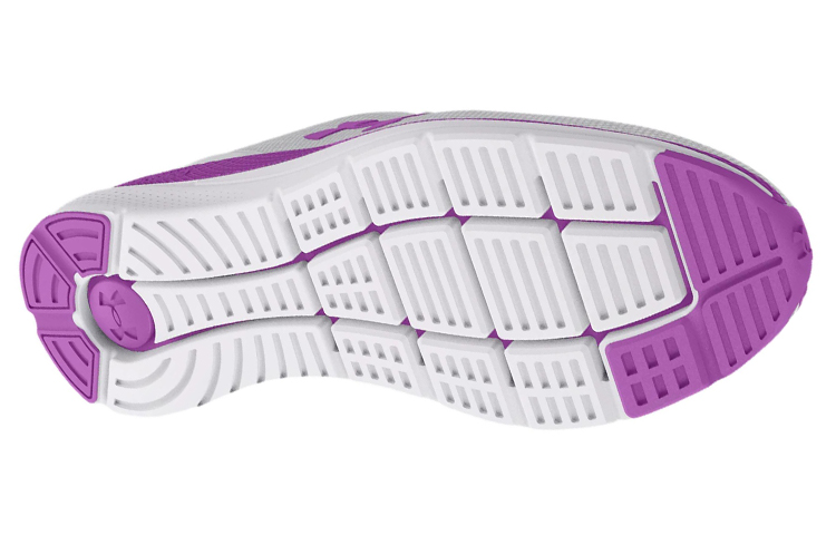 (W)  UA Charged Impulse 2 Knit 'Grey Mega Magenta' 圖 5