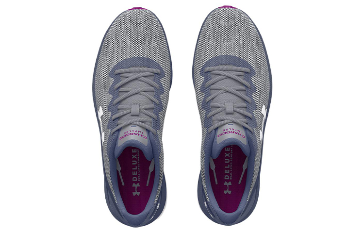 Shop (W) 安德玛Charged Impulse 2 Knit“石墨灰极光紫” 3024886-109