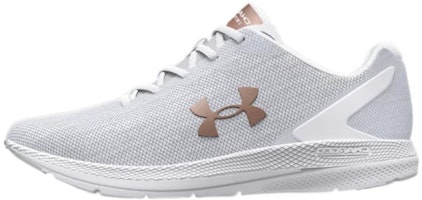 (Women) Under Armour Charged Impulse 2 Knit 'White Metallic Rose Gold' 3024886-105 (Women) Under Armour Charged Impulse 2 Knit 'White Metallic Rose Gold' 3024886-105