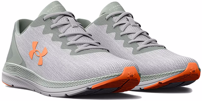 (W) Under Armour Charged Impulse 2 Knit 'Putih Hijau Ilusi' 3024886-110 Lookbook (W) Under Armour Charged Impulse 2 Knit 'Putih Hijau Ilusi' 3024886-110