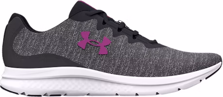 (Women) Under Armour Charged Impulse 3 'Jet Grey Mystic Magenta' 3026686-103 (Women) Under Armour Charged Impulse 3 'Jet Grey Mystic Magenta' 3026686-103
