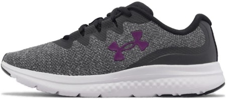 (Women) Under Armour Charged Impulse 3 'Jet Grey Mystic Magenta' 3026686-103 (Women) Under Armour Charged Impulse 3 'Jet Grey Mystic Magenta' 3026686-103