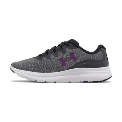(W) UA Charged Impulse 3 'Jet Grey Mystic Magenta'