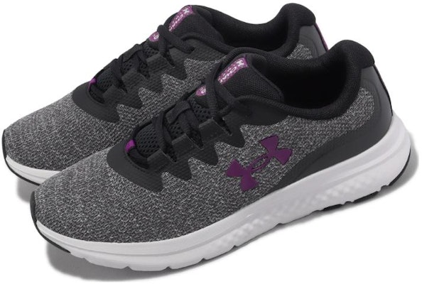 (W) Under Armour Charged Impulse 3 'Jet Grey Mystic Magenta' Wanita 3026686-103 Lookbook (W) Under Armour Charged Impulse 3 'Jet Grey Mystic Magenta' Wanita 3026686-103