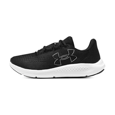 (W) UA Charged Pursuit 3 'Big Logo - Black White'