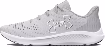 (Women) Under Armour Charged Pursuit 3 'Big Logo - Halo Grey White' 3026523-100 (Women) Under Armour Charged Pursuit 3 'Big Logo - Halo Grey White' 3026523-100