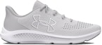 Order (W) Under Armour Charged Pursuit 3 'Logo Besar - Kelabu Halo Putih' 3026523-100