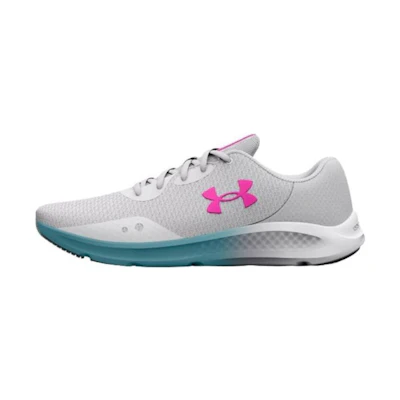 (W) UA Charged Pursuit 3 'Grey Pink Blue'