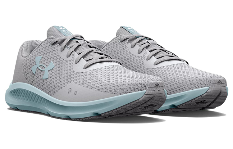 Lookbook (W) Under Armour Charged Pursuit 3 'Gris Halo Blanco' 3024889-107